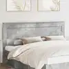 Image de Tête De Lit Gris Béton Bois D'ingénierie Vidaxl