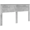 Image de Vidaxl tête de lit gris béton bois d'ingénierie