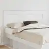 Image de Tête De Lit Blanc Bois D'ingénierie Vidaxl