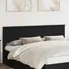 Image de Tête De Lit Chêne Noir Bois D'ingénierie Vidaxl