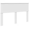 Image de Tête de lit moderne - vidaXL - Blanc - 160 cm - Bois dingénierie - 163x7x100 cm - Facile à nettoyer - Durable