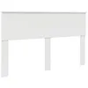 Image de Tête de lit moderne - vidaXL - Blanc - Bois dingénierie - 153x7x100 cm - Facile à assembler - Durable