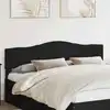 Image de Tête De Lit Chêne Noir Bois D'ingénierie Vidaxl