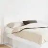 Image de Tête De Lit Blanc Bois D'ingénierie Vidaxl