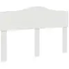 Image de Vidaxl tête de lit blanc bois d'ingénierie