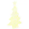 Image de Vidaxl sapin avec 100 led blanc chaud 120 cm acrylique