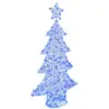 Image de Vidaxl sapin avec 160 led bleu 150 cm acrylique