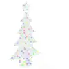 Image de Vidaxl sapin avec 160 led multicolore 150 cm acrylique