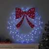 Image de vidaXL Couronne 60 LED Bleu 76 x 76 x 8 5 cm Acrylique 42019123