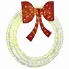 Image de Vidaxl couronne avec 150 led blanc chaud 121 x 121 x 10 cm pet