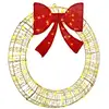 Image de Vidaxl couronne avec 80 led blanc chaud 91 x 91 x 9 cm pet