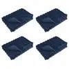 Image de Vidaxl couverture antidérapante en fausse de lapin olite 4 pcs