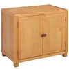 Image de Armoire moderne en bois dingénierie - vidaXL - Marron - 78x50x70 cm - Chêne massif - Grand espace de stockage