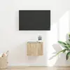 Image de Meuble Tv Mural Sonoma 39 X 31 X 29,5 Cm Bois D'ingénierie Vidaxl