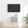 Image de Meuble Tv Mural Gris Sonoma 39 X 31 X 29,5 Cm Bois D'ingénierie Vidaxl