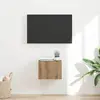 Image de Meuble Tv Mural Montage Mural Chêne Artisan 39 X 31 X 29,5 Cm Vidaxl