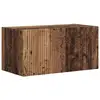 Image de Vidaxl meuble tv mural 60 x 31 x 29,5 cm bois ancien bois d'ingénierie
