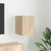 Image de Meuble Tv Mural Sonoma 30 X 31 X 40 Cm Bois D'ingénierie Vidaxl