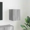Image de Meuble Tv Mural 30 X 31 X 40 Cm Gris Sonoma Bois D'ingénierie Vidaxl
