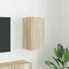 Image de Meuble Tv Mural Sonoma 30 X 31 X 60 Cm Bois D'ingénierie Vidaxl