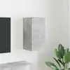 Image de Meuble Tv Mural Béton 30 X 31 X 60 Cm Bois D'ingénierie Vidaxl