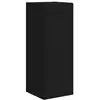 Image de Vidaxl meuble tv mural 30 x 31 x 80 cm noir bois d'ingénierie