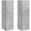 Image de Vidaxl meuble tv mural 2 pc béton bois d'ingénierie