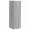 Image de Vidaxl meuble tv mural 30 x 31 x 100 cm gris sonoma bois d'ingénierie