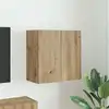 Image de Meuble Tv Mural 59,5 X 31 X 60 Cm Chêne Artisanal Vidaxl