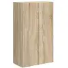Image de Vidaxl meuble tv mural 59,5 x 31 x 100 cm chêne sonoma