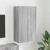 Image de Meuble Tv Mural Montage Mural Gris Sonoma 59,5 X 31 X 100 Cm Vidaxl
