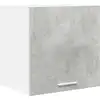 Image de Armoire Suspendue Gris Béton Et Blanc 40 X 31 X 40 Cm Vidaxl