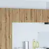 Image de Armoire Suspendue 2 Pc Chêne Artisan Et Blanc Bois D'ingénierie Vidaxl