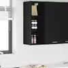 Image de Armoire Suspendue Chêne Noir 30 X 29,5 X 80 Cm Vidaxl