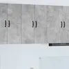 Image de VIDAXL Armoire murale de cuisine Kalmar Gris béton 30 x 31 x 80 cm - 3 étagères
