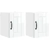 Image de Armoire de cuisine moderne - vidaXL - Blanc brillant - Bois dingénierie - 30x31x40 cm - Poids 141 kg - Durable