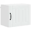 Image de Armoire de cuisine moderne - vidaXL - Blanc - Bois dingénierie - 50x31x40 cm - Rangement mural - Portes coulissantes
