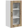 Image de Armoire de cuisine moderne - vidaXL - Chêne artisanal - Bois dingénierie - 40x31x80 cm - Durable - Rangement mural