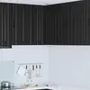Image de Cabinet D'angle Mural Lucca Noir 57 X 57 X 80 Cm Vidaxl