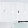 Image de Meuble Mural Lucca Blanc 40 X 31 X 100 Cm Bois D'ingénierie Vidaxl