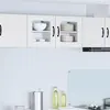 Image de Cabinet En Verre Mural Porto Blanc 40 X 31 X 40 Cm Vidaxl