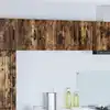Image de Meuble Mural Porto Chêne Fumé 60 X 31 X 40 Cm Bois D'ingénierie Vidaxl