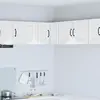 Image de Cabinet D'angle Mural Porto Blanc Brillant 57 X 57 X 40 Cm Vidaxl