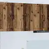 Image de Meuble Mural Porto 2 Pc Bois Ancien Bois D'ingénierie Vidaxl
