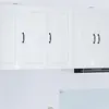Image de Meuble Mural Porto Blanc Brillant 40 X 31 X 80 Cm Vidaxl