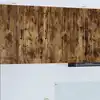 Image de Meuble Mural Porto Chêne Fumé 40 X 31 X 80 Cm Bois D'ingénierie Vidaxl