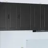 Image de Meuble Mural Porto Noir 50 X 31 X 80 Cm Bois D'ingénierie Vidaxl