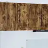 Image de Meuble Mural Porto Chêne Fumé 50 X 31 X 80 Cm Bois D'ingénierie Vidaxl