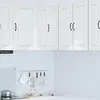 Image de Cabinet D'angle Mural Porto Blanc Brillant 57 X 57 X 80 Cm Vidaxl