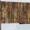 Image de Meuble Mural Porto Chêne Fumé 50 X 31 X 100 Cm Vidaxl